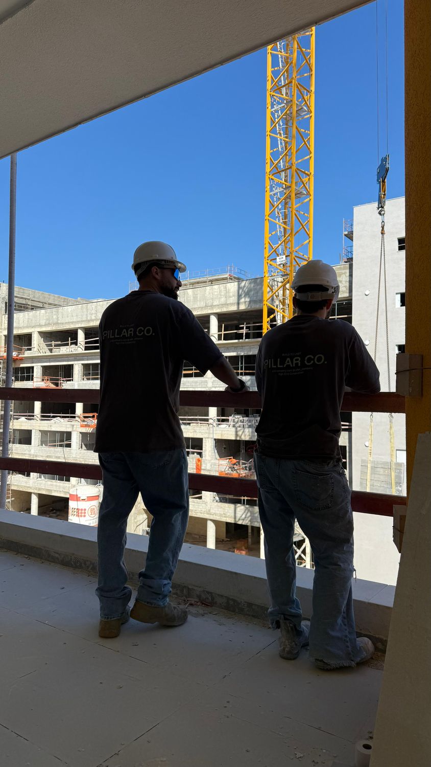 Pillar Co. construction site